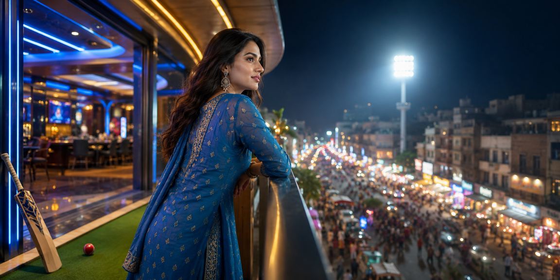 কুমিল্লায় সালোয়ার কামিজ পরে ক্রিকেট বেটিং করছেন একজন ব্যবহারকারী